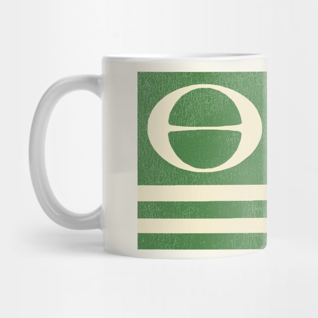 Ecology Flag Vintage Environmentalist Earth Day Activist by darklordpug